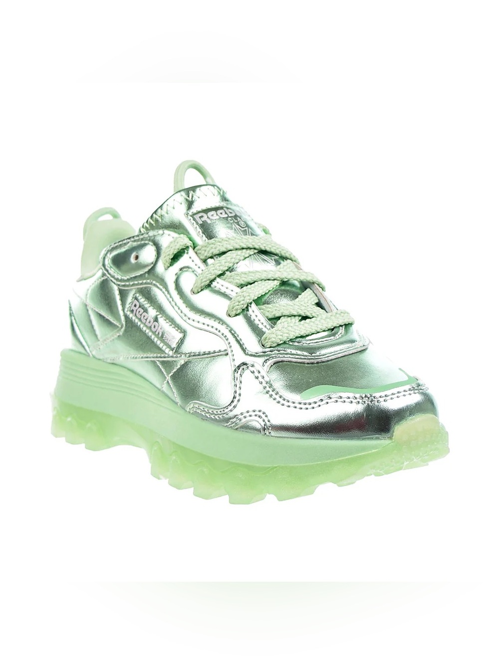 Reebok x Cardi B classic sneakers - Pixel mint metallic size 5.5